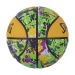 Rubber Basketball Green Yellow Size 7