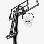 Silver Portable 52 Acrylic Backboard