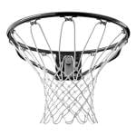 Slam Jam Heavy Duty Rim Black Backboard