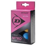 Dunlop 40 Nitro Glow 6 Ball Blister