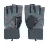 Axox Fitness Leather Weight Lifting Gloves - L