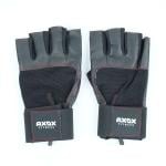 Axox Fitness Leather Weight Lifting Gloves - M